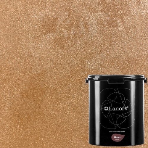 Краска декоративная Lanors Monro Silver цвет MS_040 3 кг
