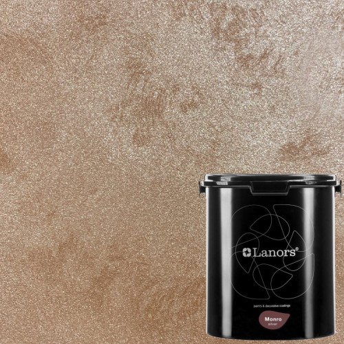Краска декоративная Lanors Monro Silver цвет MS_043 3 кг