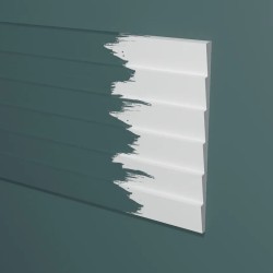 Стеновая панель из полистирола под покраску Decor-Dizayn Грани DD906 2000×180×10