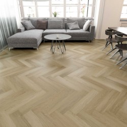 Кварцвиниловый SPC ламинат Fargo Parquet Дуб Норден 33-986-06 венгерская елка 615×123×4