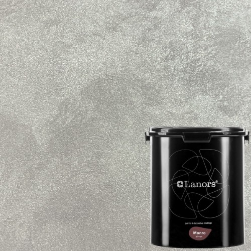 Краска декоративная Lanors Monro Silver цвет MS_053 3 кг