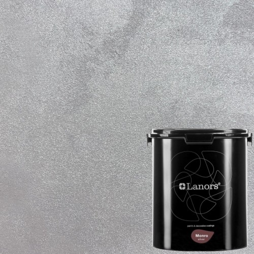Краска декоративная Lanors Monro Silver цвет MS_054 3 кг