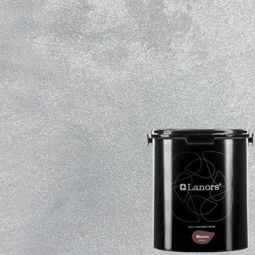 Краска декоративная Lanors Monro Silver цвет MS_062 3 кг