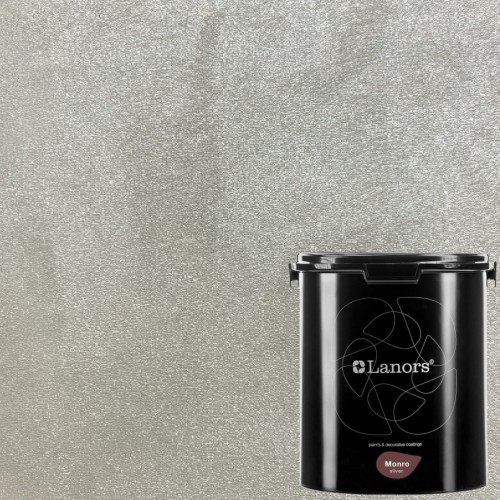 Краска декоративная Lanors Monro Silver цвет MS_070 3 кг