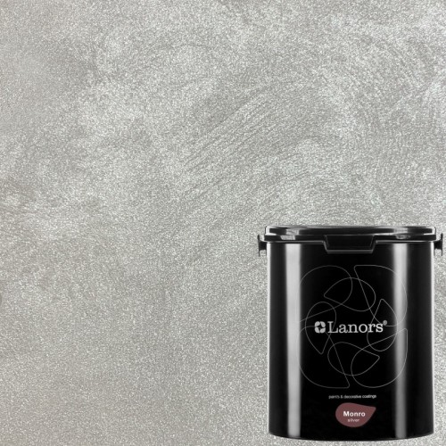 Краска декоративная Lanors Monro Silver цвет MS_074 3 кг