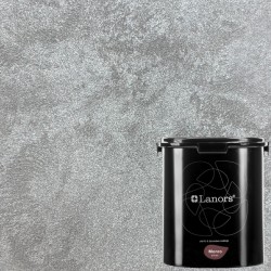 Краска декоративная Lanors Monro Silver MS_075 3 кг
