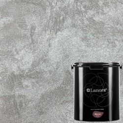 Краска декоративная Lanors Monro Silver MS_076 3 кг