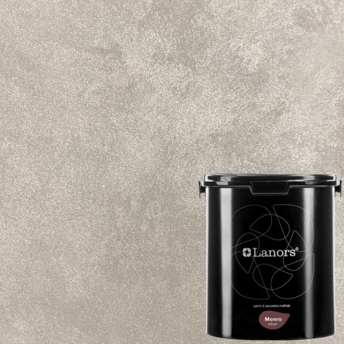 Краска декоративная Lanors Monro Silver цвет MS_081 3 кг