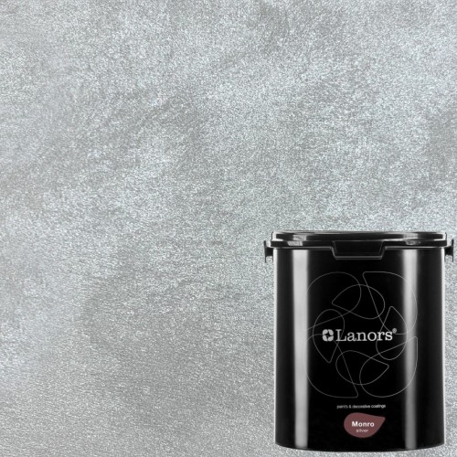 Краска декоративная Lanors Monro Silver цвет MS_082 3 кг