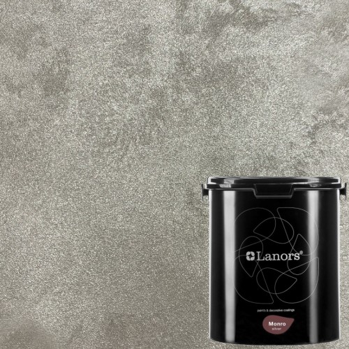 Краска декоративная Lanors Monro Silver цвет MS_087 3 кг