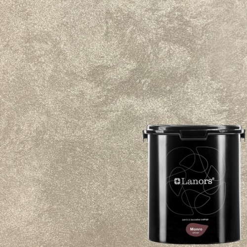 Краска декоративная Lanors Monro Silver цвет MS_089 3 кг