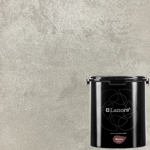 Краска декоративная Lanors Monro Silver цвет MS_093 3 кг