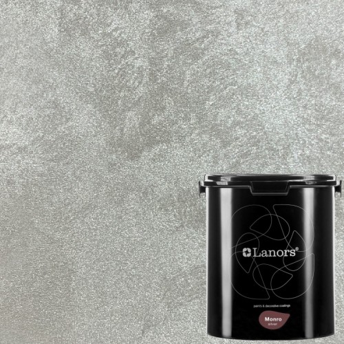Краска декоративная Lanors Monro Silver цвет MS_094 3 кг