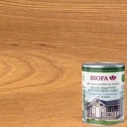 Масло для фасадов Biofa 2043М цвет 4301 Лиственница 0,4 л