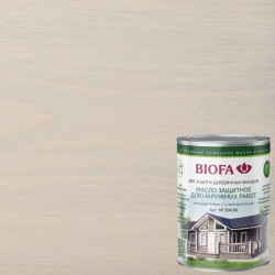 Масло для фасадов Biofa 2043М цвет 4315 Пепельно-серый 0,4 л
