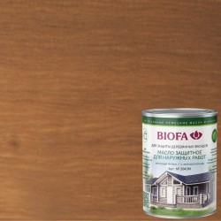Масло для фасадов Biofa 2043М цвет 4318 Ироко 0,4 л