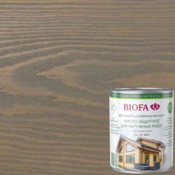 Масло для фасадов Biofa 2043 цвет 4330 Гранит 0,4 л