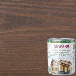 Масло для фасадов Biofa 2043 цвет 4334 Корица 0,4 л