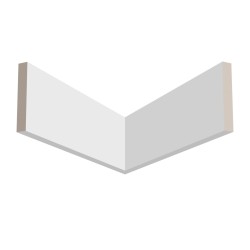 Молдинг ЛДФ под покраску Ultrawood BO 8012 i 2000×80×12