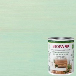 Масло с твердым воском для дерева Biofa 5245 цвет 5012 Корсика матовое 0,125 л