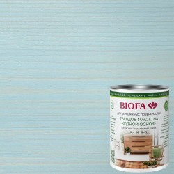 Масло с твердым воском для дерева Biofa 5045 цвет 5013 Руссильон шелковисто-матовое 0,125 л