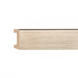 Плинтус Decomaster Бук светлый D234-72 2400×58×16