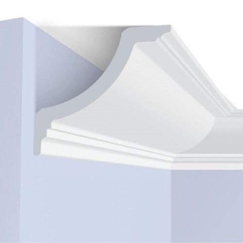 Потолочный плинтус под покраску Hiwood A141 2000×100×100