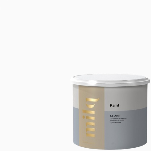 Краска Milq Extra White 2,7 л Краска Milq Extra White 2,7 л