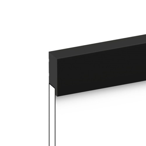 Финишный молдинг Hiwood LF1 BK 2700×50×17