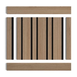 Финишный молдинг Hiwood LF124A BR417K 2700×42×12