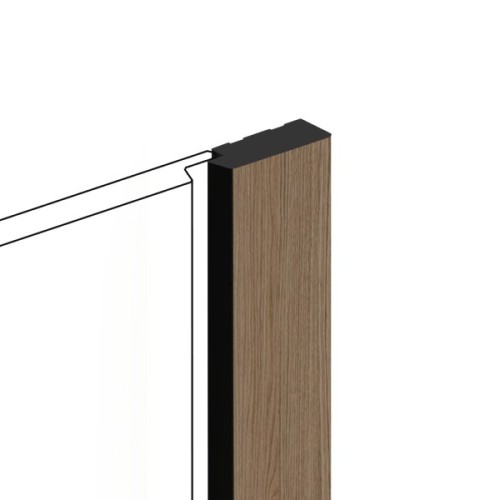 Финишный молдинг Hiwood LF124B BR417K 2700×31×12