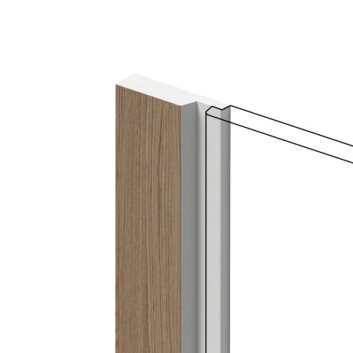 Финишный молдинг Hiwood LF124A BR417N 2700×42×12