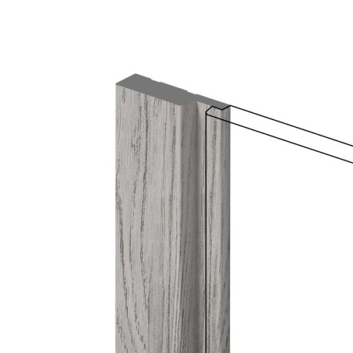 Финишный молдинг Hiwood LF124A GR24 2700×42×12