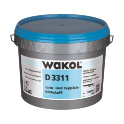 Клей для линолеума WAKOL D 3311 акриловый на водной основе 14 кг