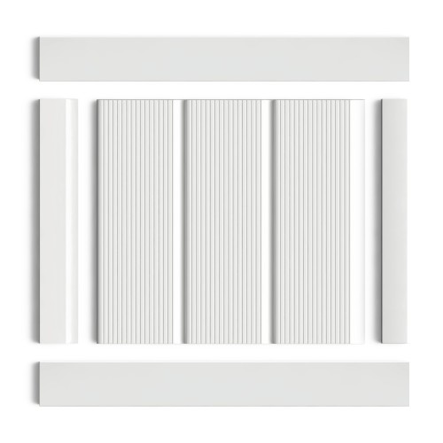 Стеновая панель из полистирола под покраску Hiwood LV127L NP 2700×120×12