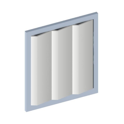Стеновая панель из полистирола под покраску Hiwood LV141 NP 2700×116×17,5