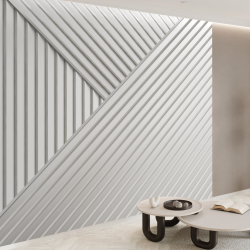 Стеновая панель из полистирола под покраску Hiwood LV141 NP 2700×116×17,5