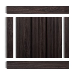 Стеновая панель из полистирола Hiwood LV127L BR395 2700×120×12