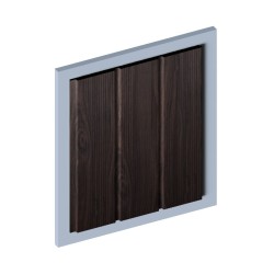 Стеновая панель из полистирола Hiwood LV127L BR395 2700×120×12