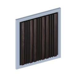 Стеновая панель из полистирола Hiwood LV123 BR395K 2700×120×12