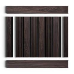 Стеновая панель из полистирола Hiwood LV123 BR395K 2700×120×12
