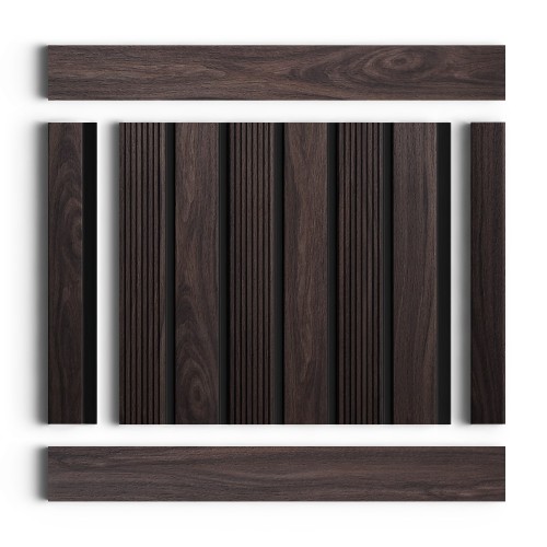 Стеновая панель из полистирола Hiwood LV123 BR395K 2700×120×12