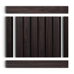 Стеновая панель из полистирола Hiwood LV123N BR395K 2700×120×12