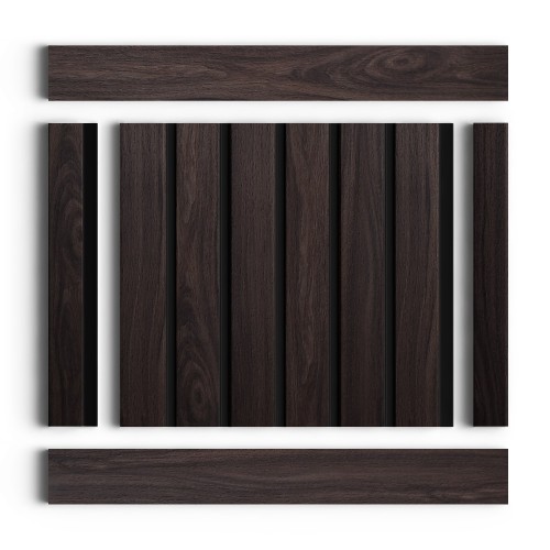Стеновая панель из полистирола Hiwood LV123N BR395K 2700×120×12