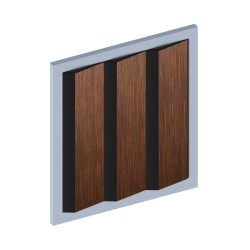 Стеновая панель из полистирола Hiwood LV141 BR396K 2700×116×17,5