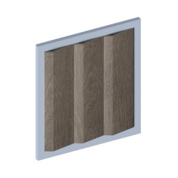 Стеновая панель из полистирола Hiwood LV141 BR490 2700×116×17,5
