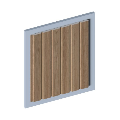 Стеновая панель из полистирола Hiwood LV123 BR417 2700×120×12