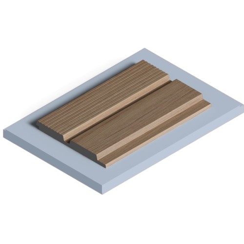 Стеновая панель из полистирола Hiwood LV123 BR417 2700×120×12