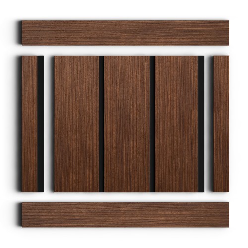 Стеновая панель из полистирола Hiwood LV127 BR396K 2700×120×12