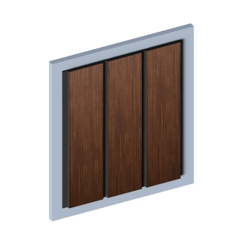 Стеновая панель из полистирола Hiwood LV127 BR396K 2700×120×12